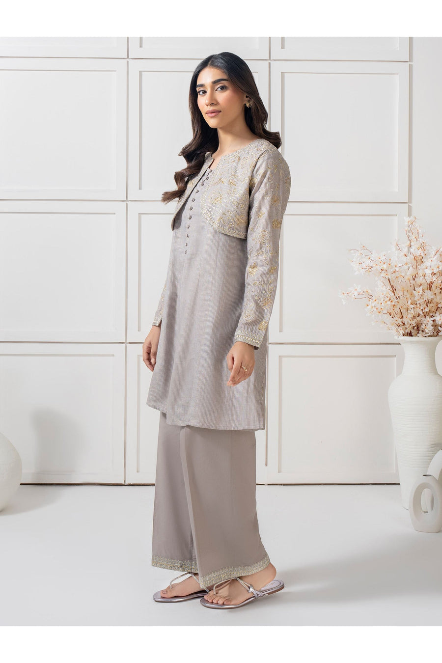 Casual Embroidered 2 Piece Missouri Suit