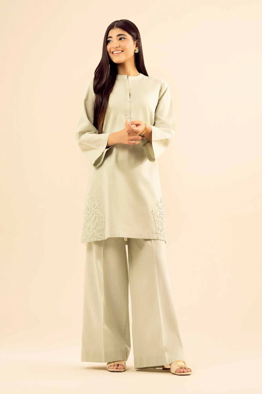 Chic 2-Piece Basic Suit for Effortless Everyday Style