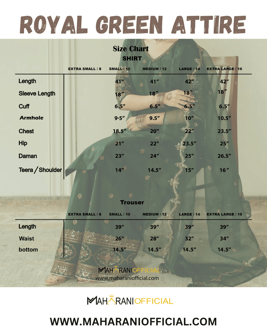 Royal Green Attire – Luxury 3-Piece Suit for Women