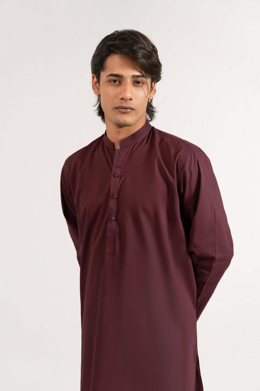Slub Cotton Lawn Heritage Kurta - Pehnaawaa