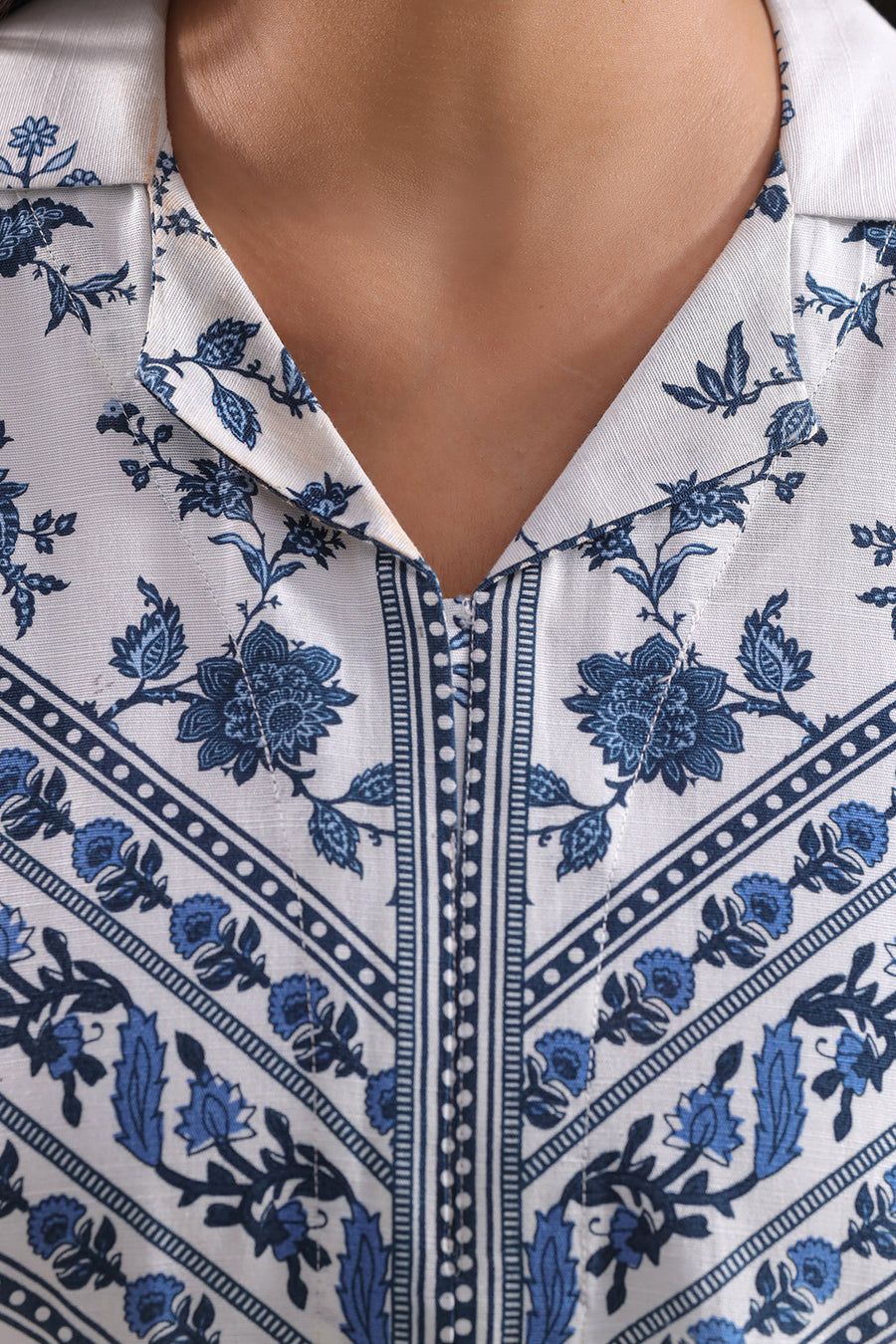 Printed Khaddar Stitched 2 Piece (Shirt/Trouser) - Pehnaawaa
