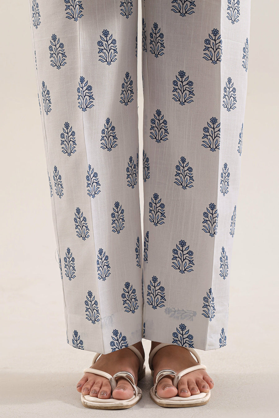Printed Khaddar Stitched 2 Piece (Shirt/Trouser) - Pehnaawaa