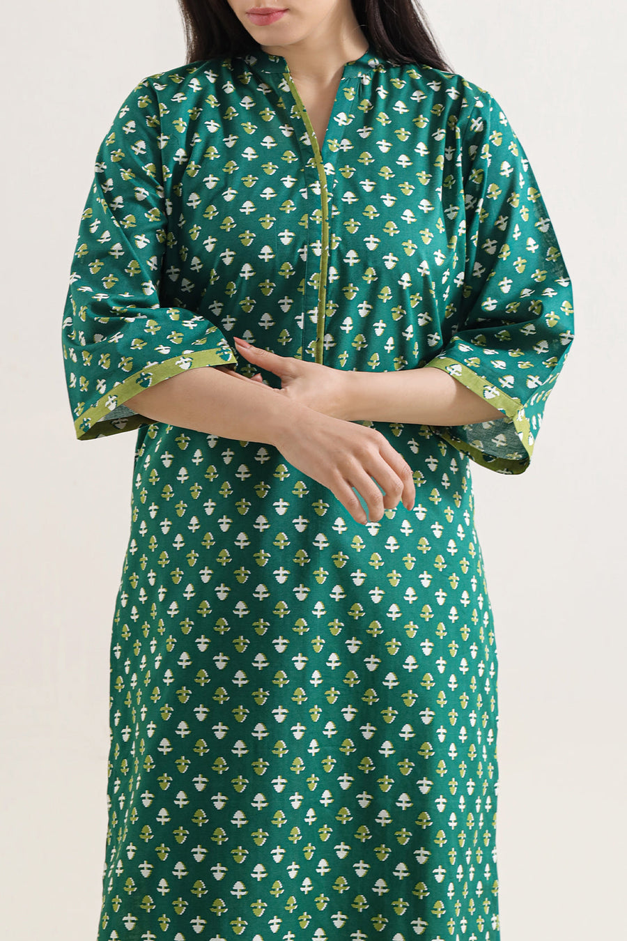 Printed Lawn Stitched 2 Piece (Shirt/Trouser) - Pehnaawaa