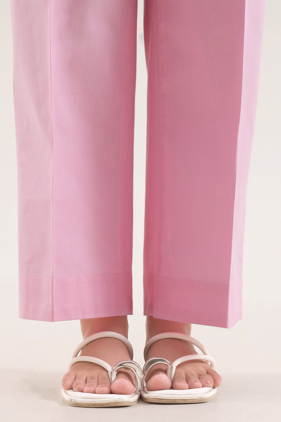 Solid Embroidered Poplin Stitched 2 piece (Shirt/Trouser) - Pehnaawaa