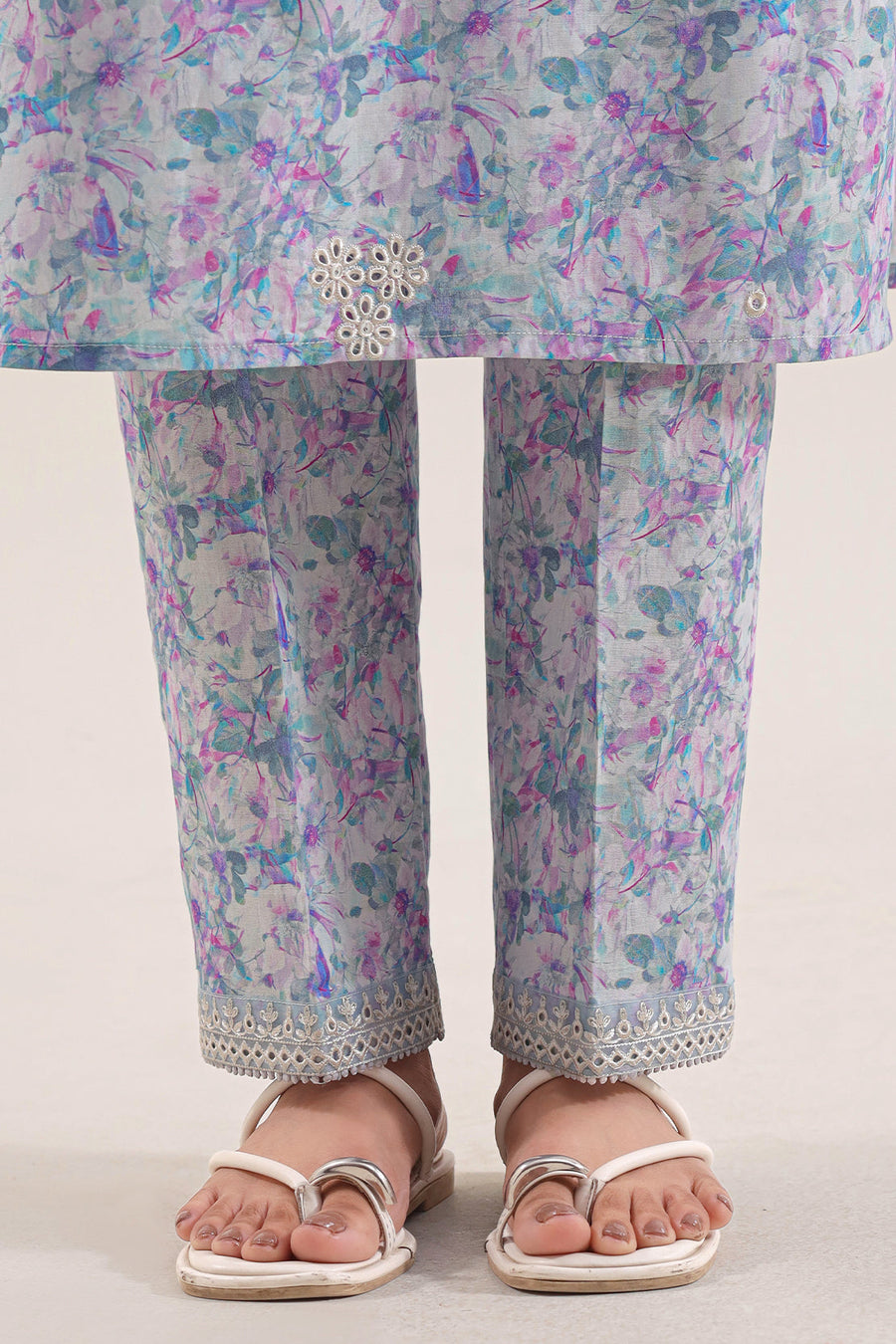 Stitched Printed Embroidered Lawn 2 Piece (Shirt/Trouser) - Pehnaawaa