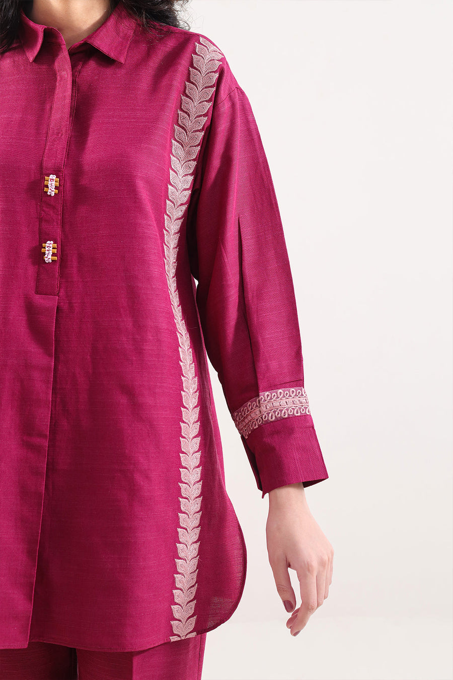 Printed Khaddar Stitched 2 Piece (Shirt/Trouser) - Pehnaawaa