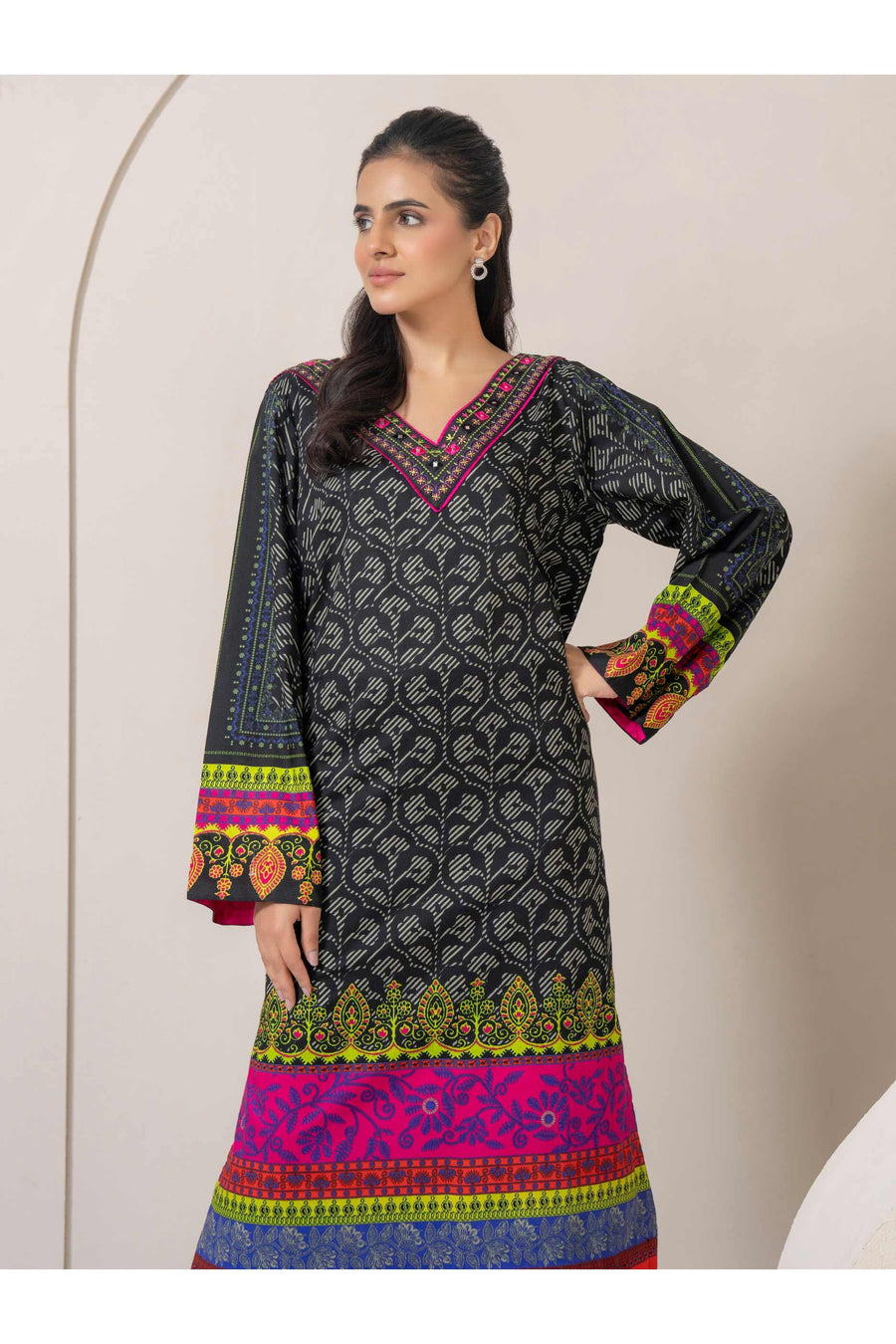 Embroidered Cambric Shirt for Everyday Style