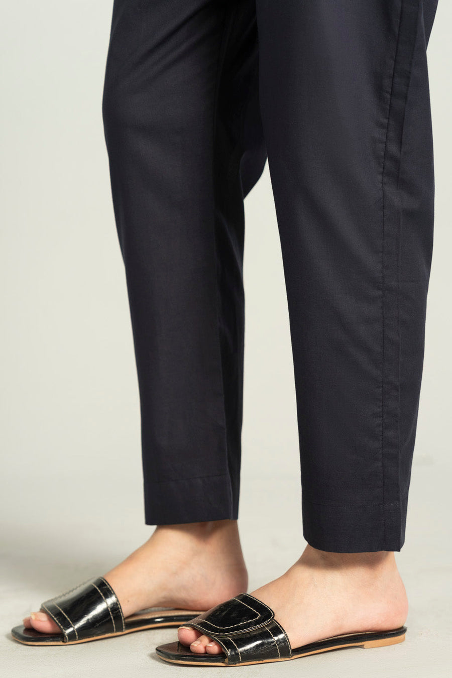 Lycra Solid Trouser Tailored Elegance - Pehnaawaa