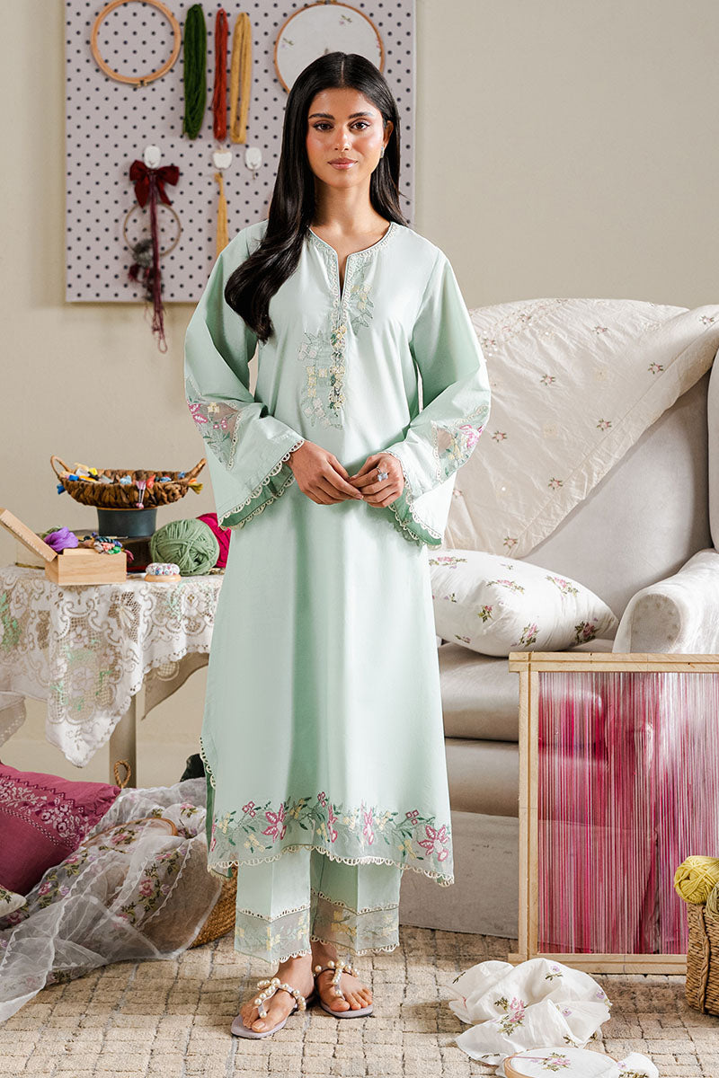 MINT BREEZE-2PC (SHIRT & TROUSER) - Pehnaawaa