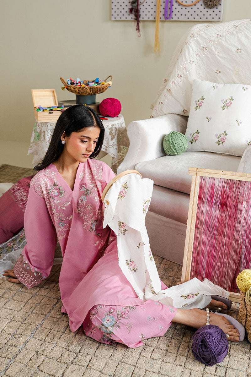BLUSH THREAD-2PC (SHIRT & TROUSER) - Pehnaawaa