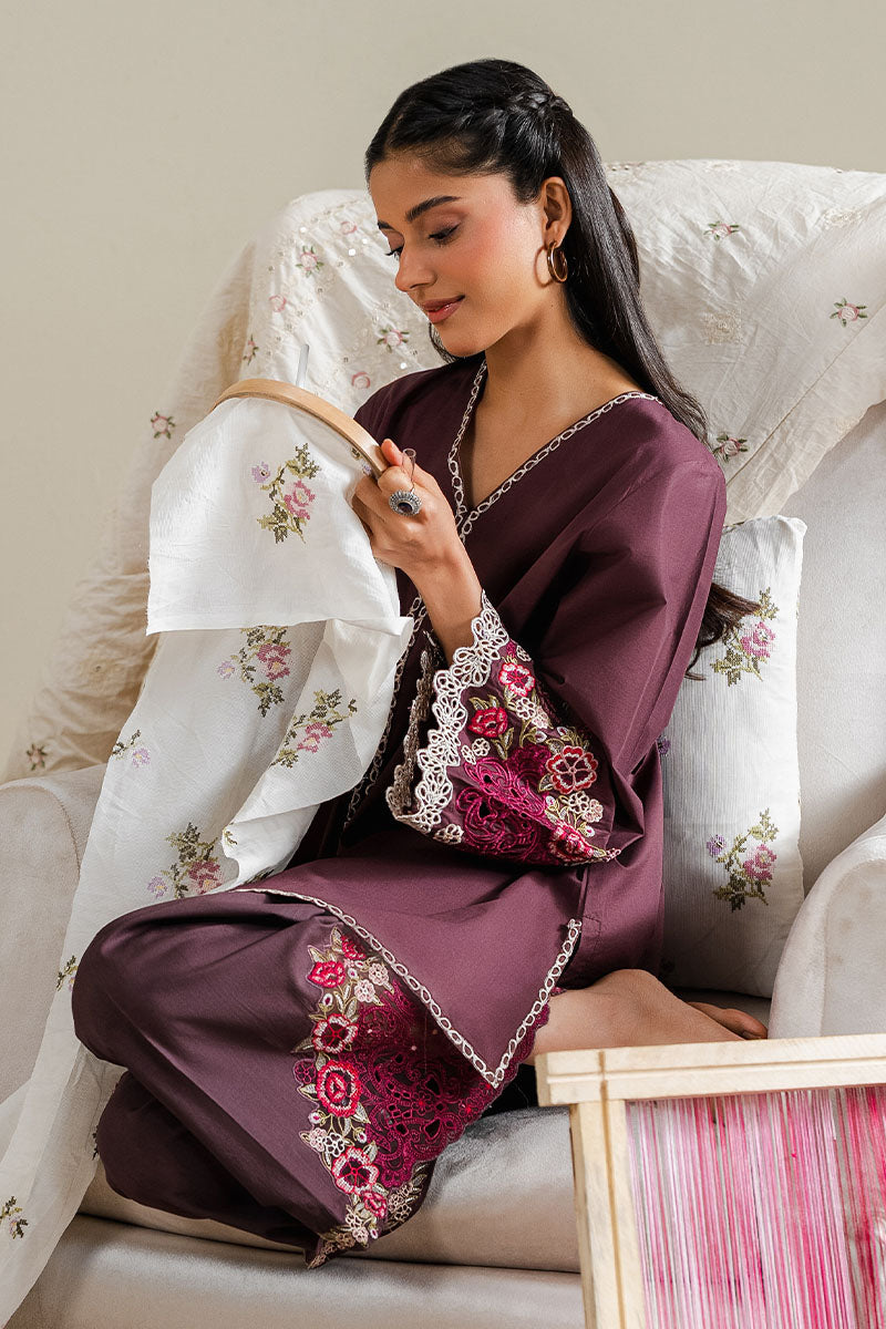 ORCHID SMOKE-2PC (SHIRT & TROUSER) - Pehnaawaa