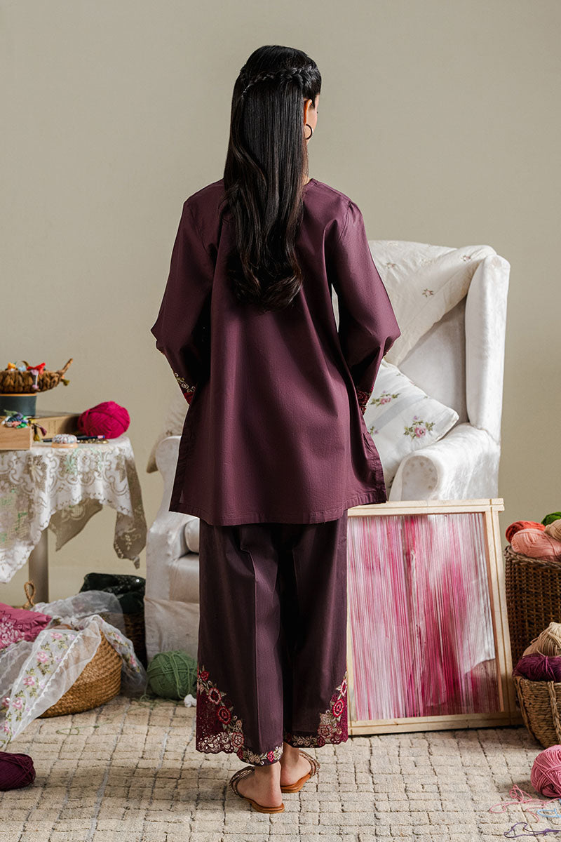ORCHID SMOKE-2PC (SHIRT & TROUSER) - Pehnaawaa