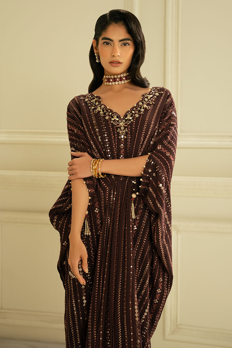 POTENT MIST EMBROIDERED CHIFFON SHIRT - Pehnaawaa