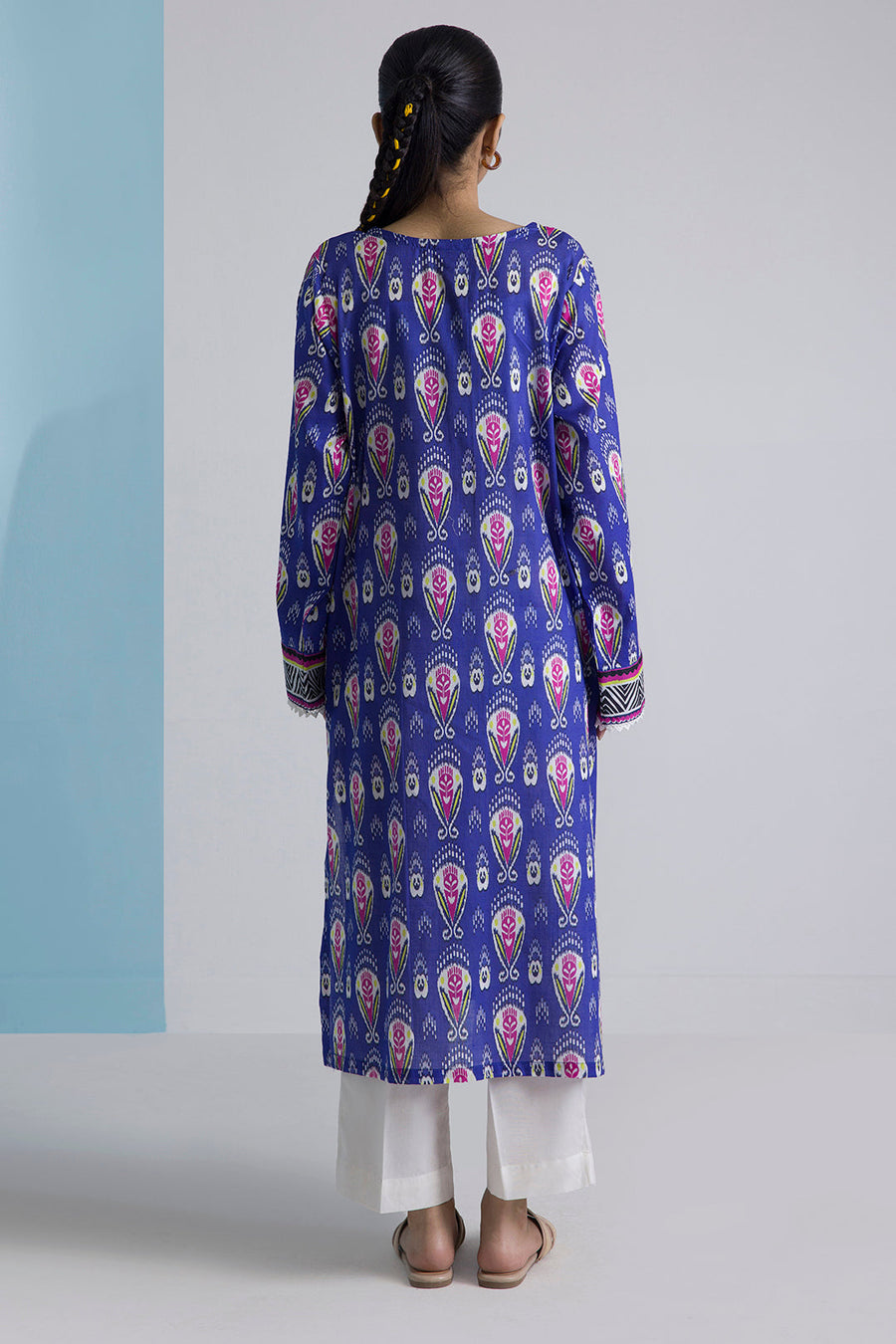 Premium Handwoven Cross Slub Fabric Kurta