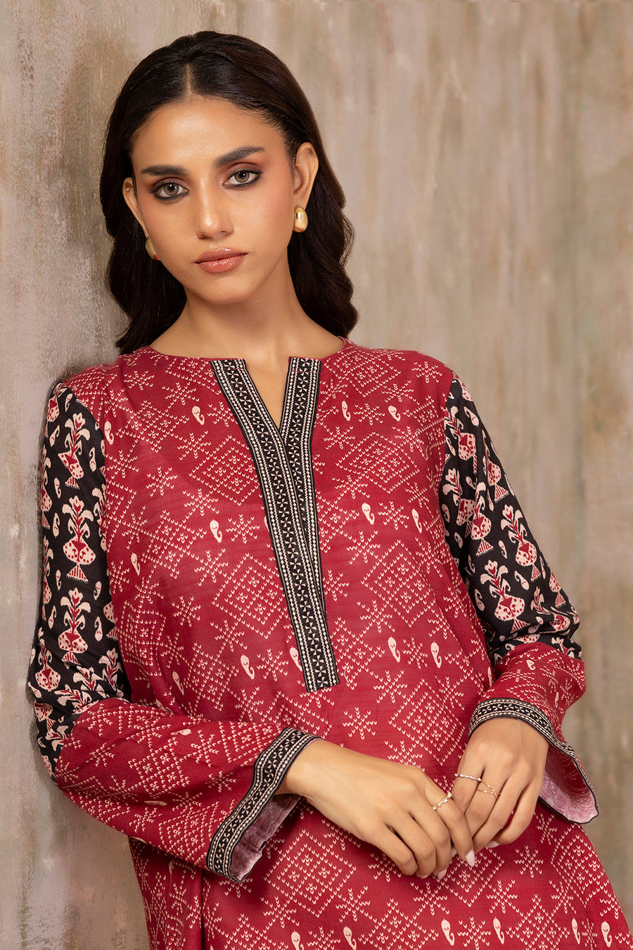 Khaddar Premium Handloom Kurta - Pehnaawaa