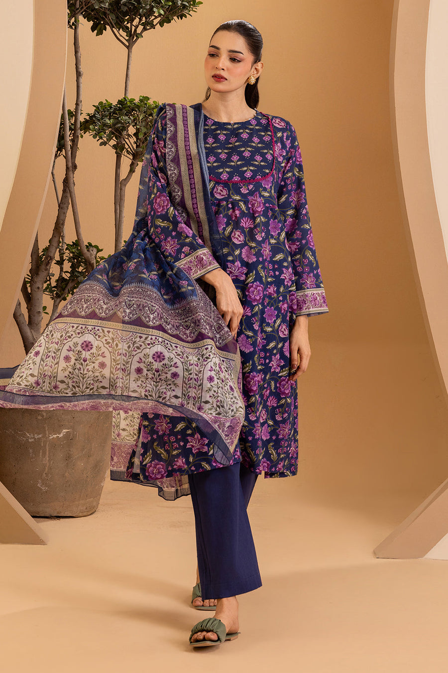 Pure Khaddar Handwoven Set Authentic Origin - Pehnaawaa