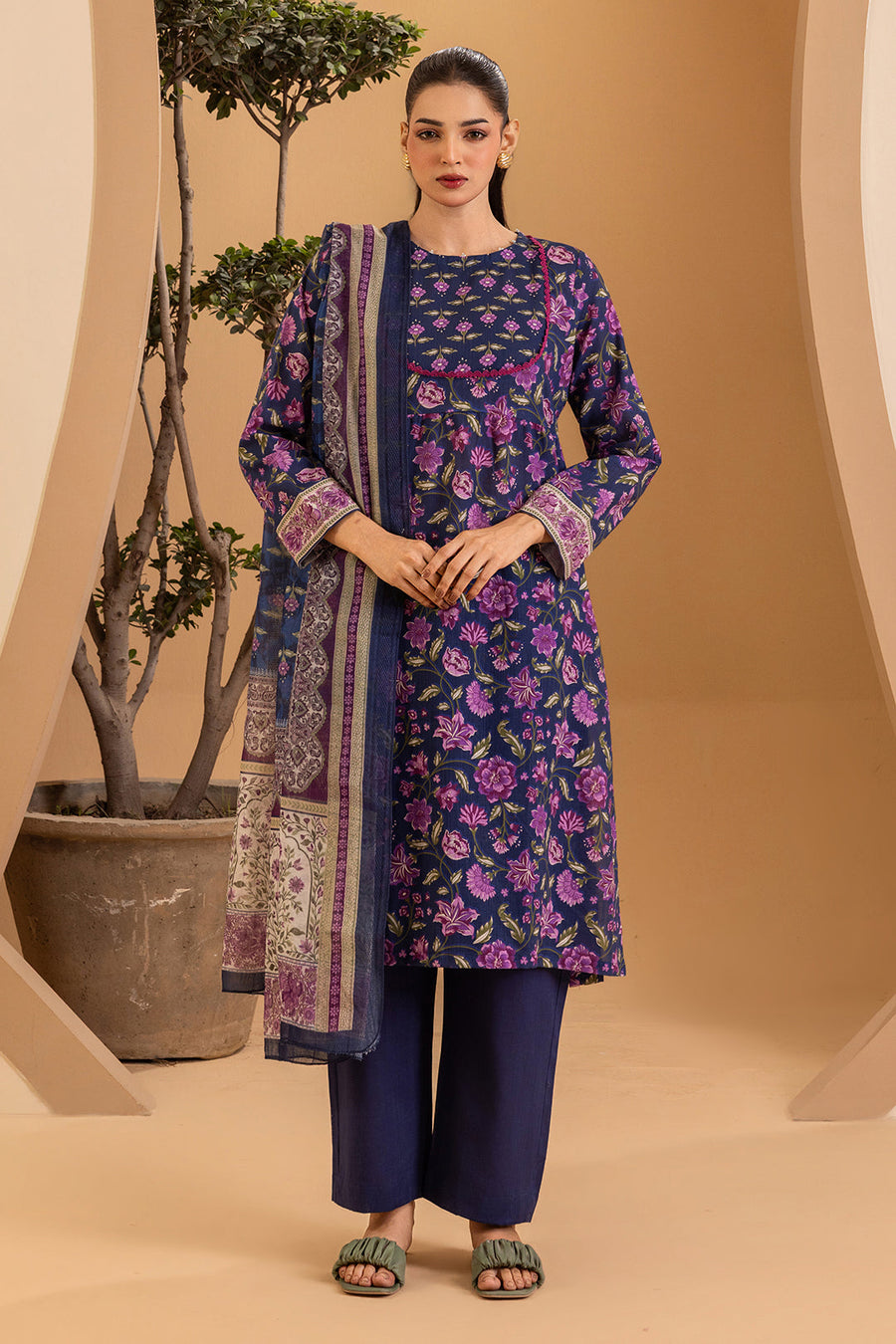 Pure Khaddar Handwoven Set Authentic Origin - Pehnaawaa