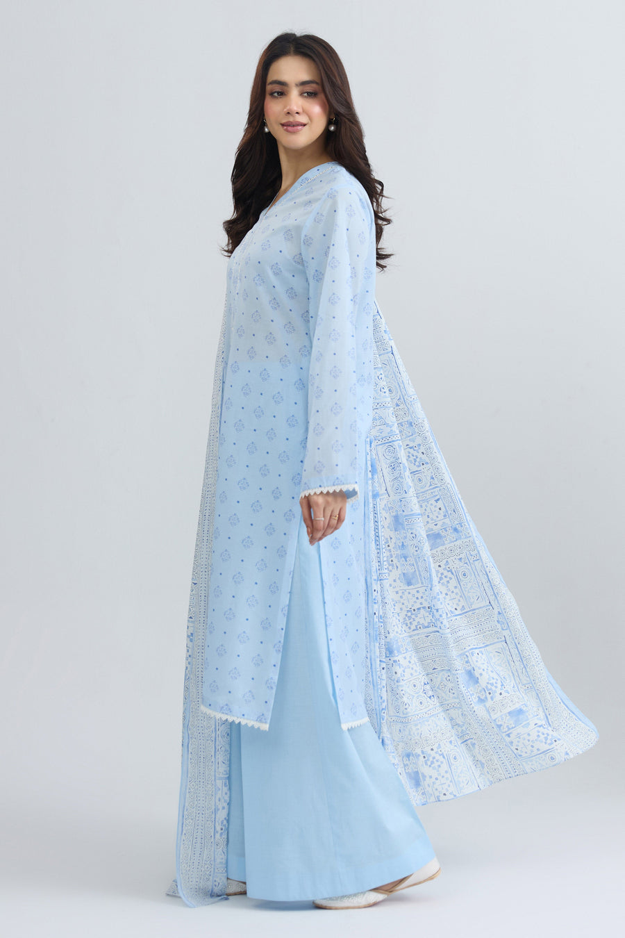 LAWN | EMBROIDERED - Pehnaawaa