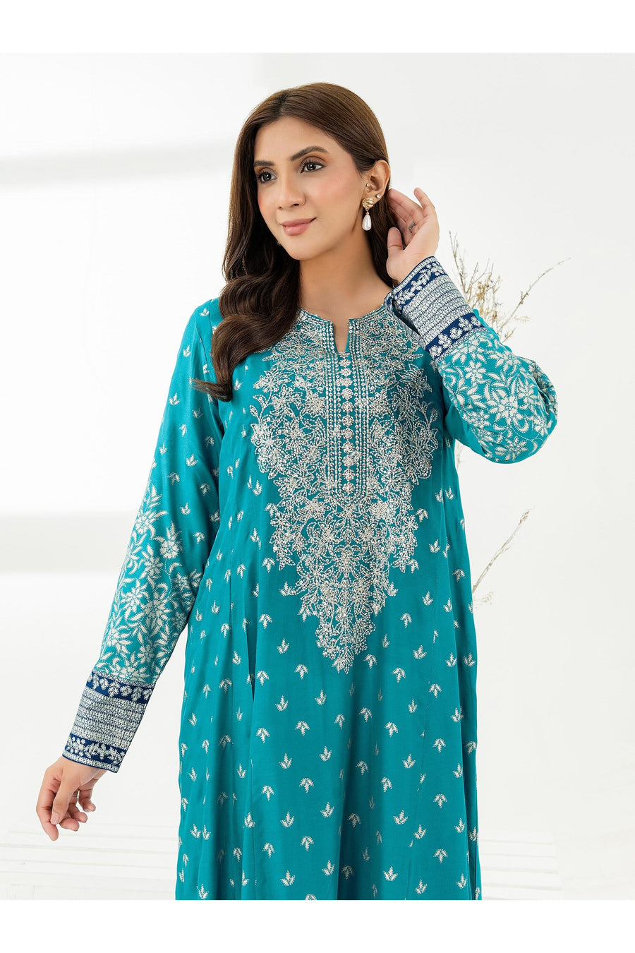 Embroidered Lawn Pishwas for Effortless Style