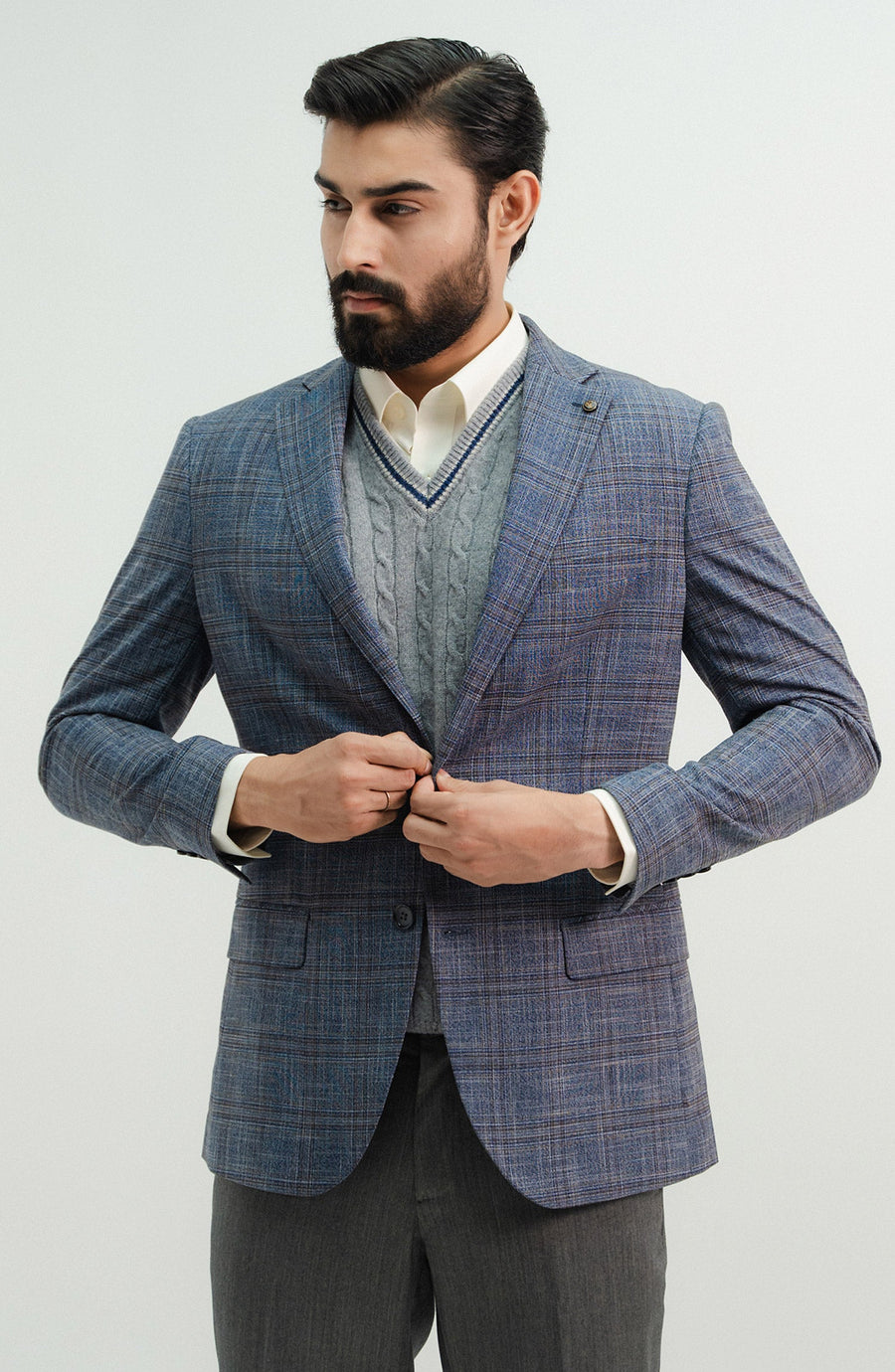 TEXTURED BLAZER