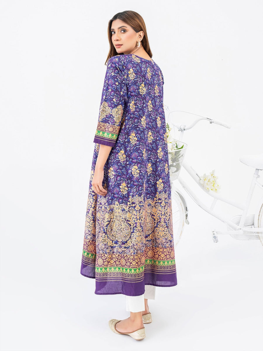 Cambric Pishwas - Embroidered (Pret) - Pehnaawaa
