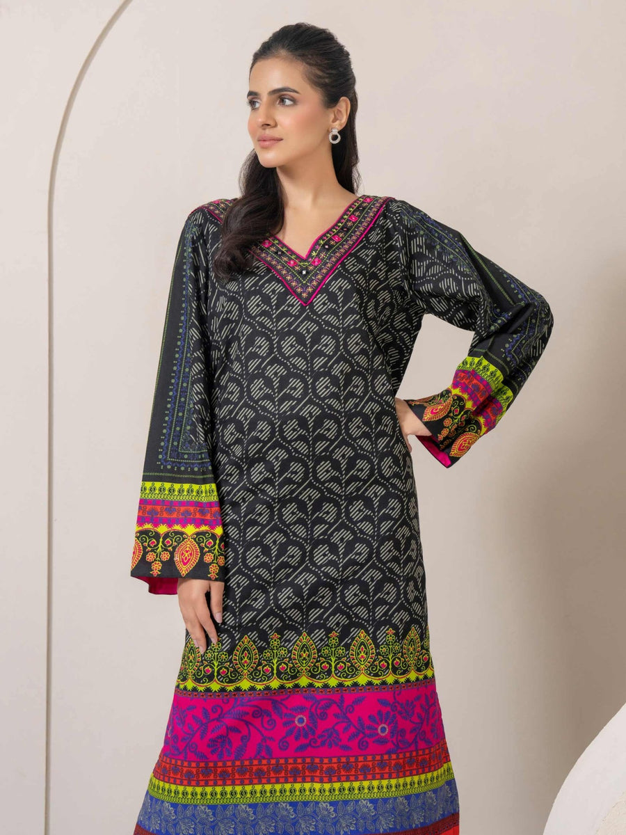 Cambric Shirt - Embroidered (Pret) - Pehnaawaa