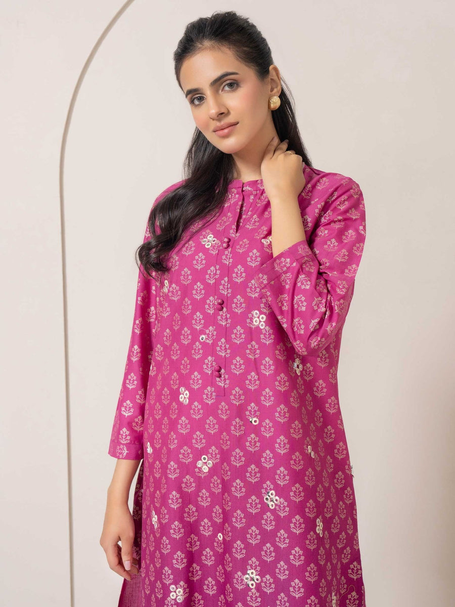 Cambric Shirt - Embroidered (Pret) - Pehnaawaa
