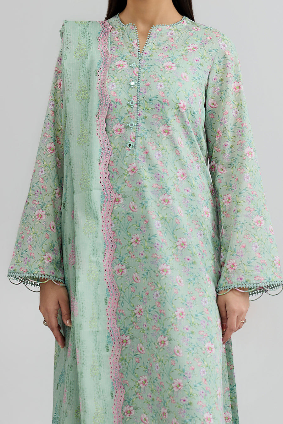 LAWN | EMBROIDERED - Pehnaawaa