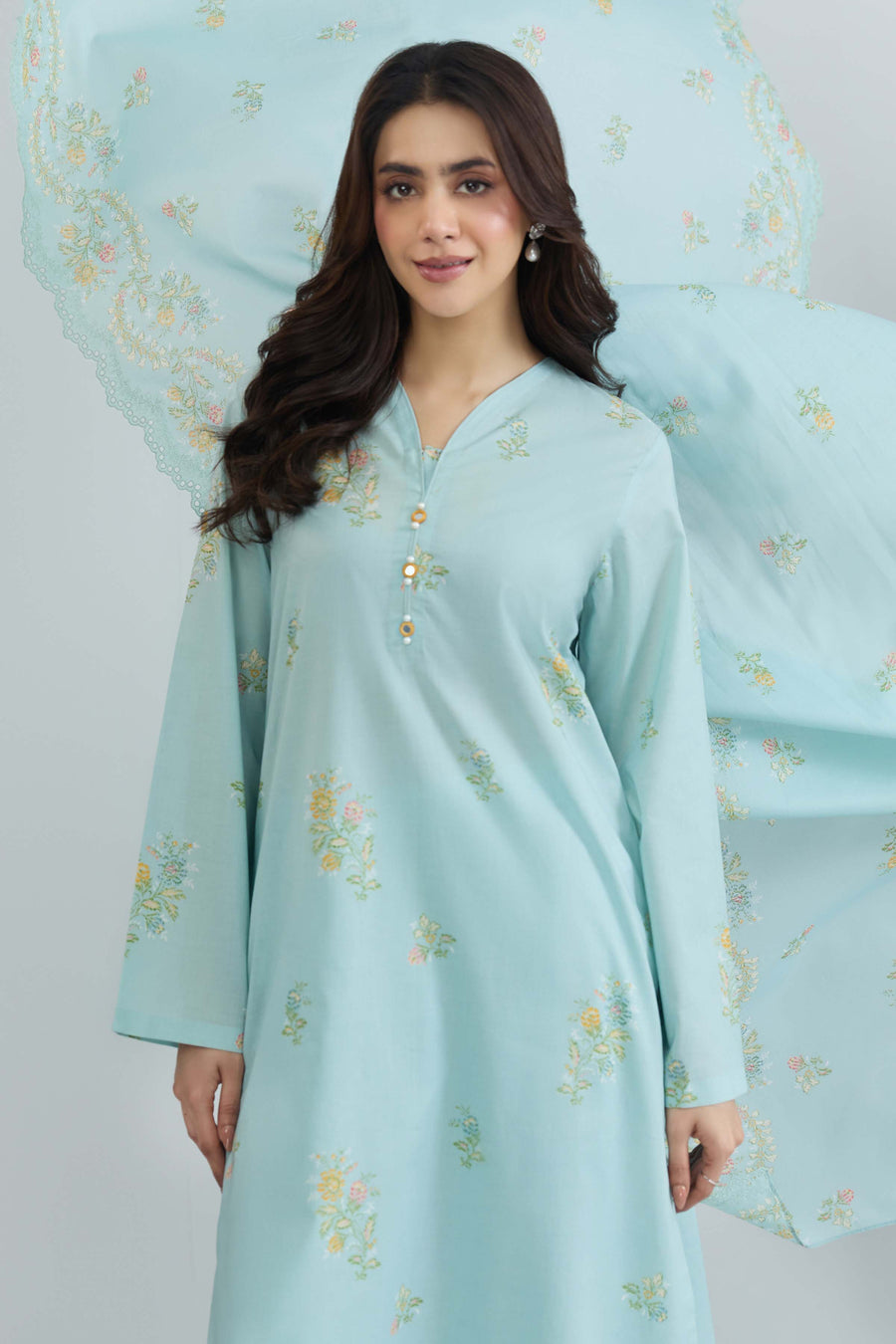 LAWN | EMBROIDERED - Pehnaawaa