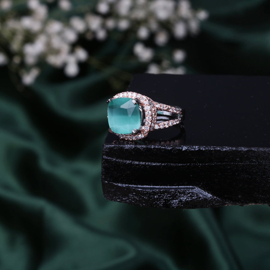 Delicate Oxidise Ring - Pehnaawaa