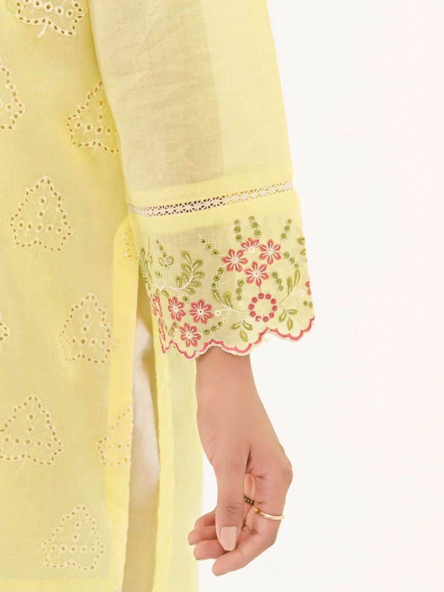 Embroidered Lawn Shirt - Pehnaawaa