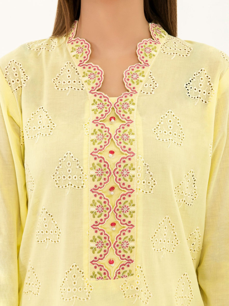Embroidered Lawn Shirt - Pehnaawaa