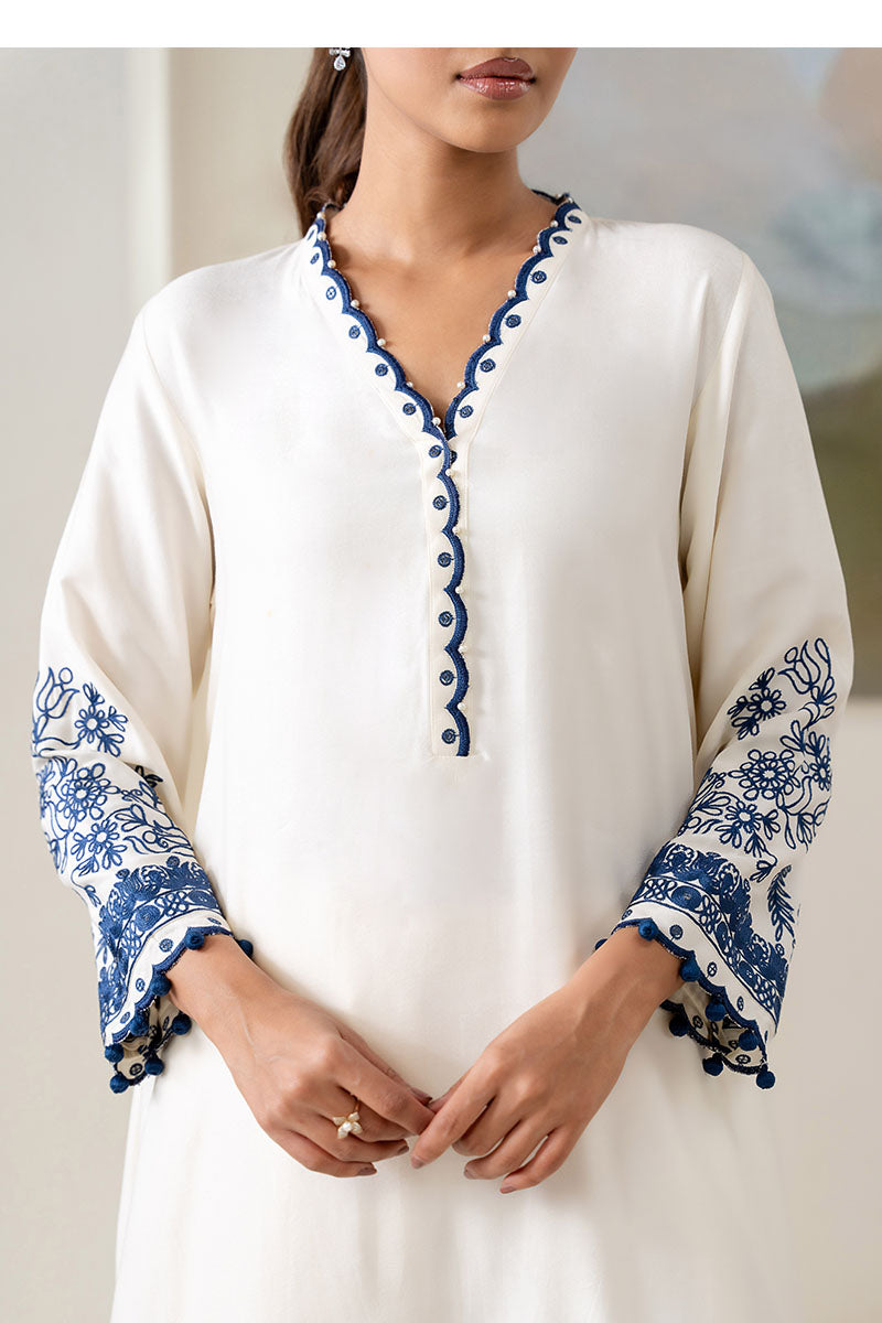 BLUE WAVE-2PC (SHIRT & TROUSER) - Pehnaawaa