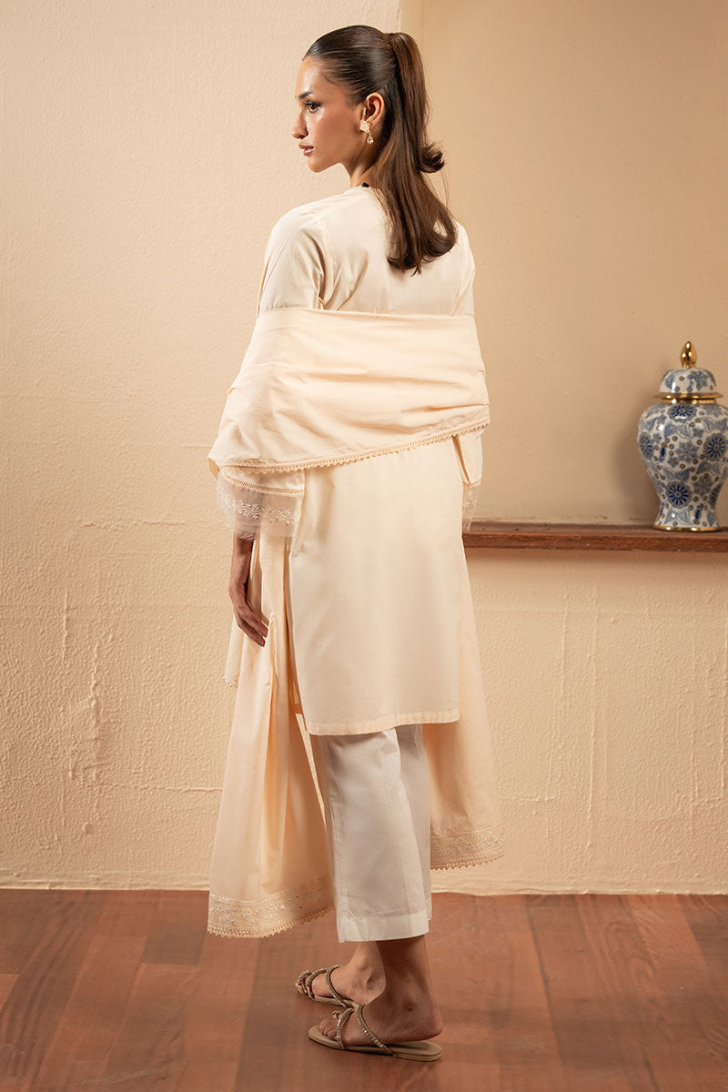 PEARL BLUSH-2PC (SHIRT & DUPATTA) - Pehnaawaa