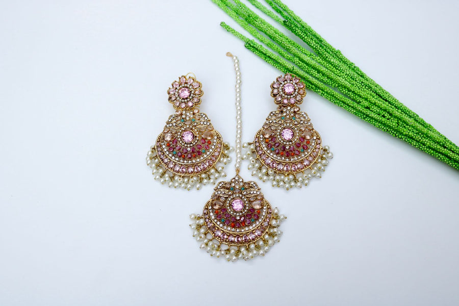 Exquisite Earrings with Teeka - Pehnaawaa