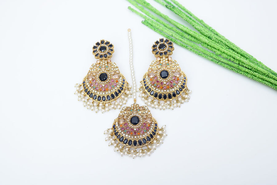 Exquisite Earrings with Teeka - Pehnaawaa