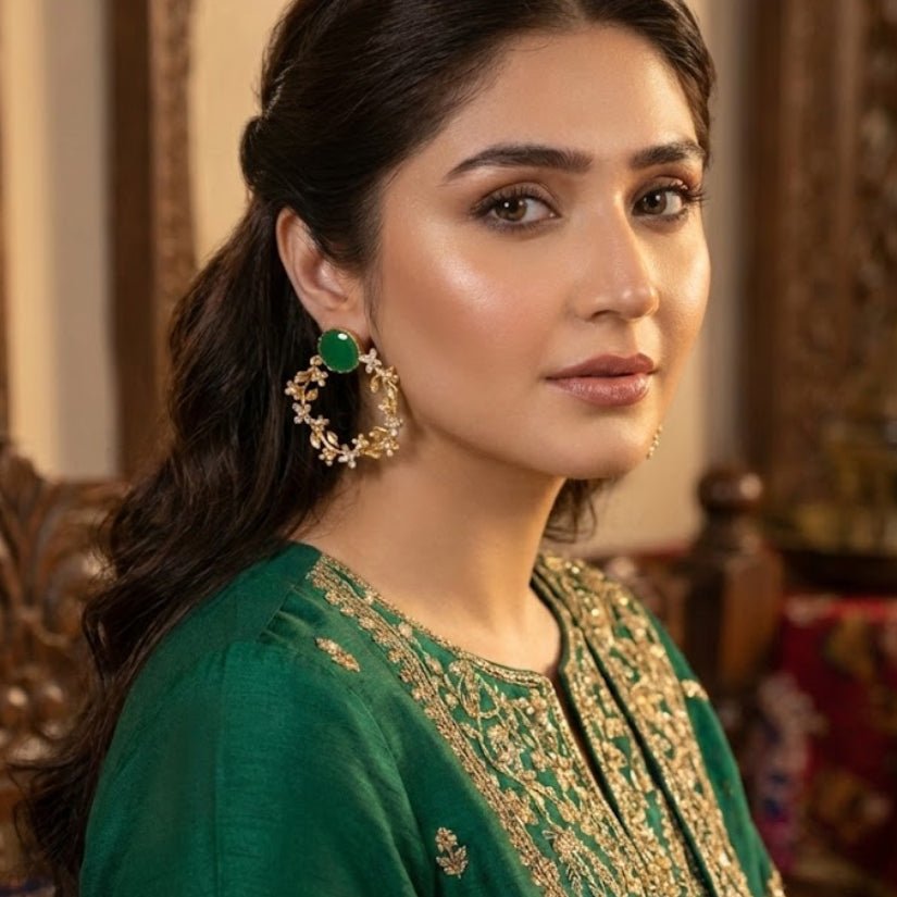 Flourish Pearl Earrings - Pehnaawaa