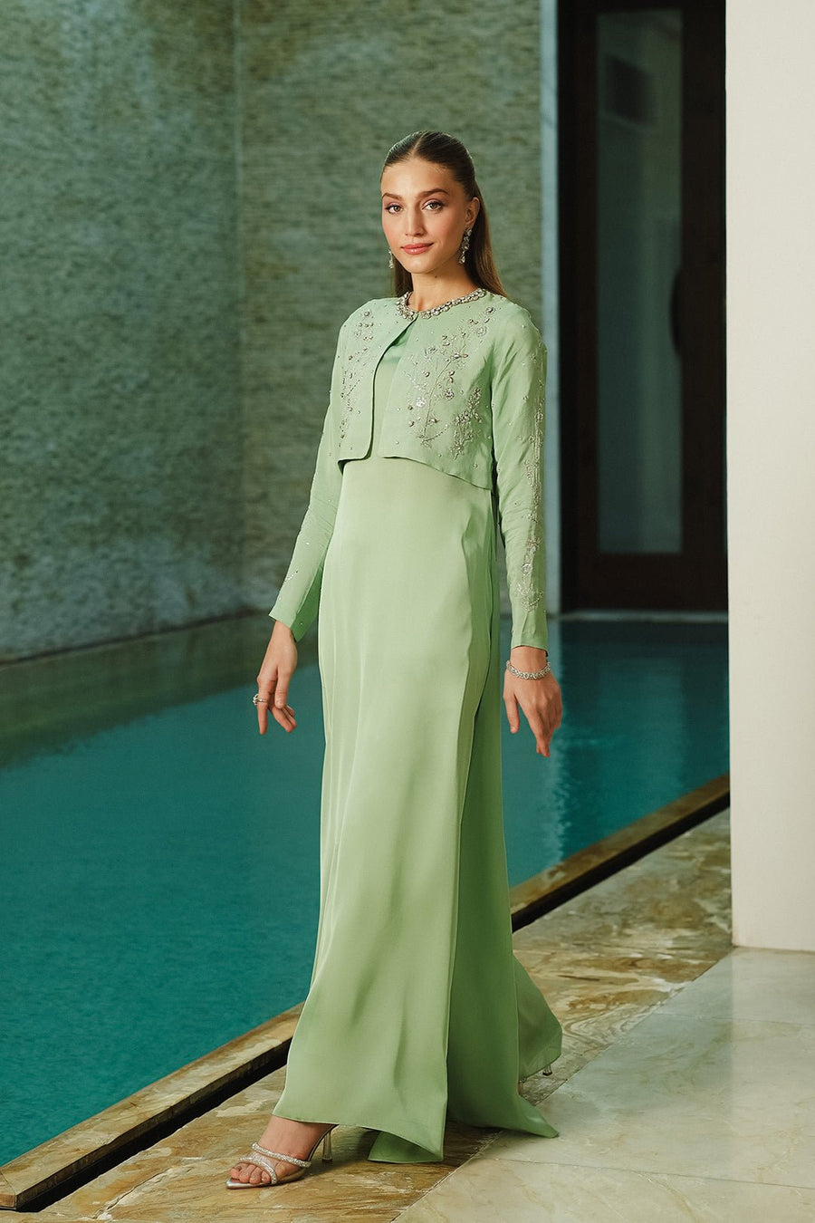 Hinat Jacket & Dress (2pc) - Pehnaawaa