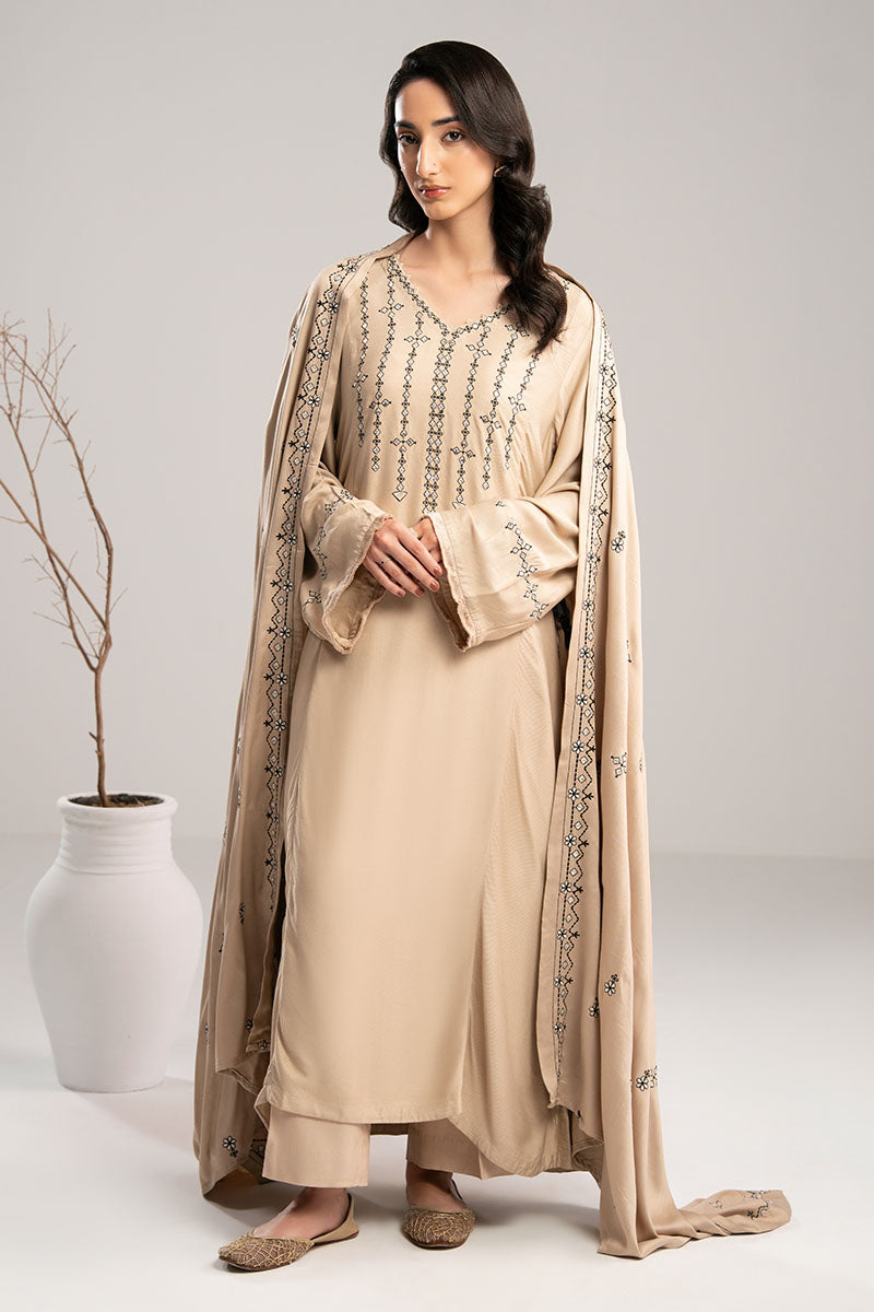 SHADOW DUST-2PC(SHIRT & DUPPATA) - Pehnaawaa