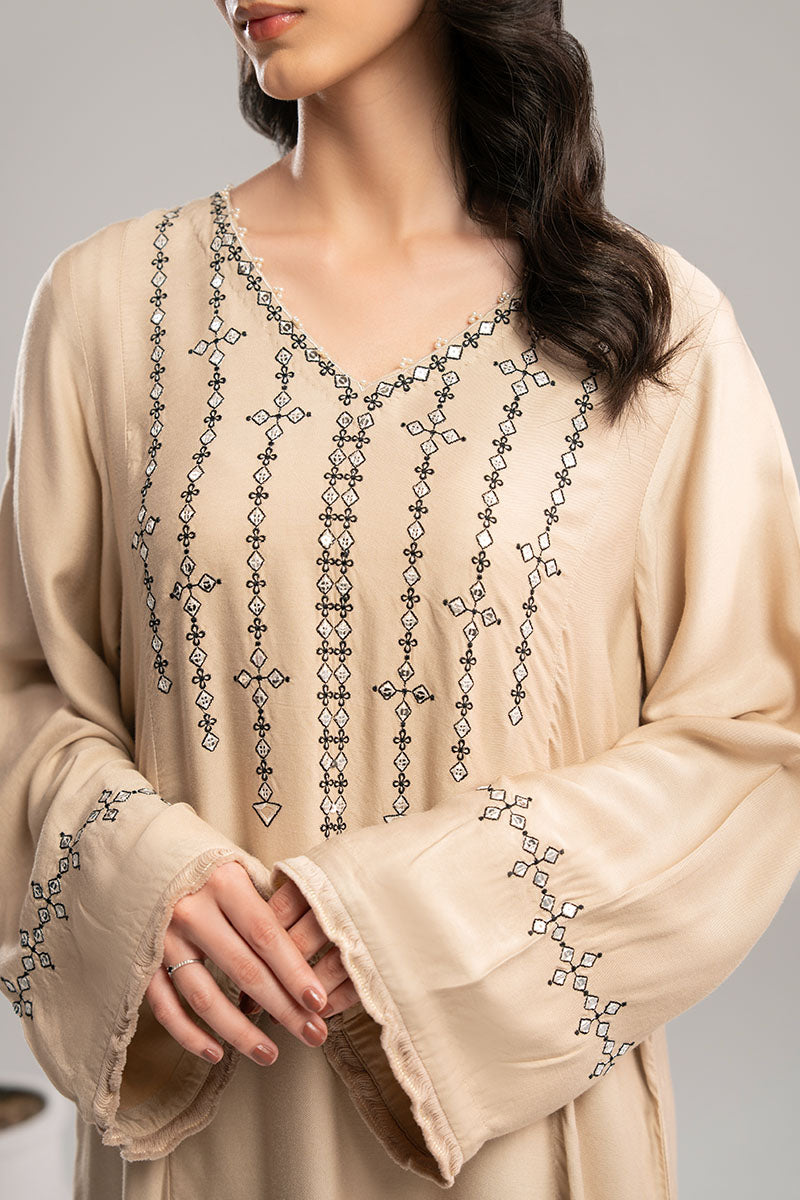 SHADOW DUST-2PC(SHIRT & DUPPATA) - Pehnaawaa