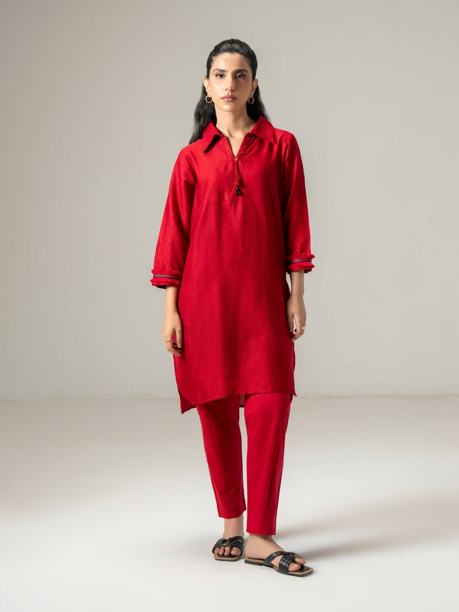 Jacquard Shirt - Dyed (Pret) - Pehnaawaa