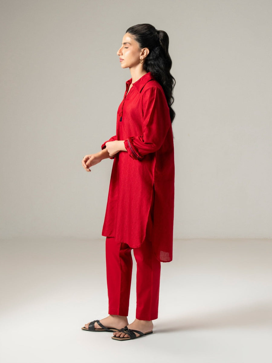 Jacquard Shirt - Dyed (Pret) - Pehnaawaa