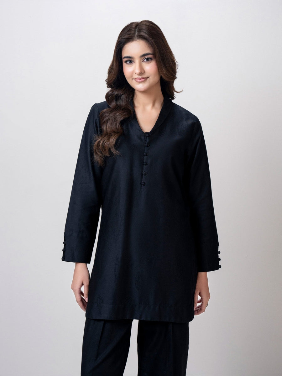 Jacquard Yarn - Dyed Co - ord Set - Pehnaawaa