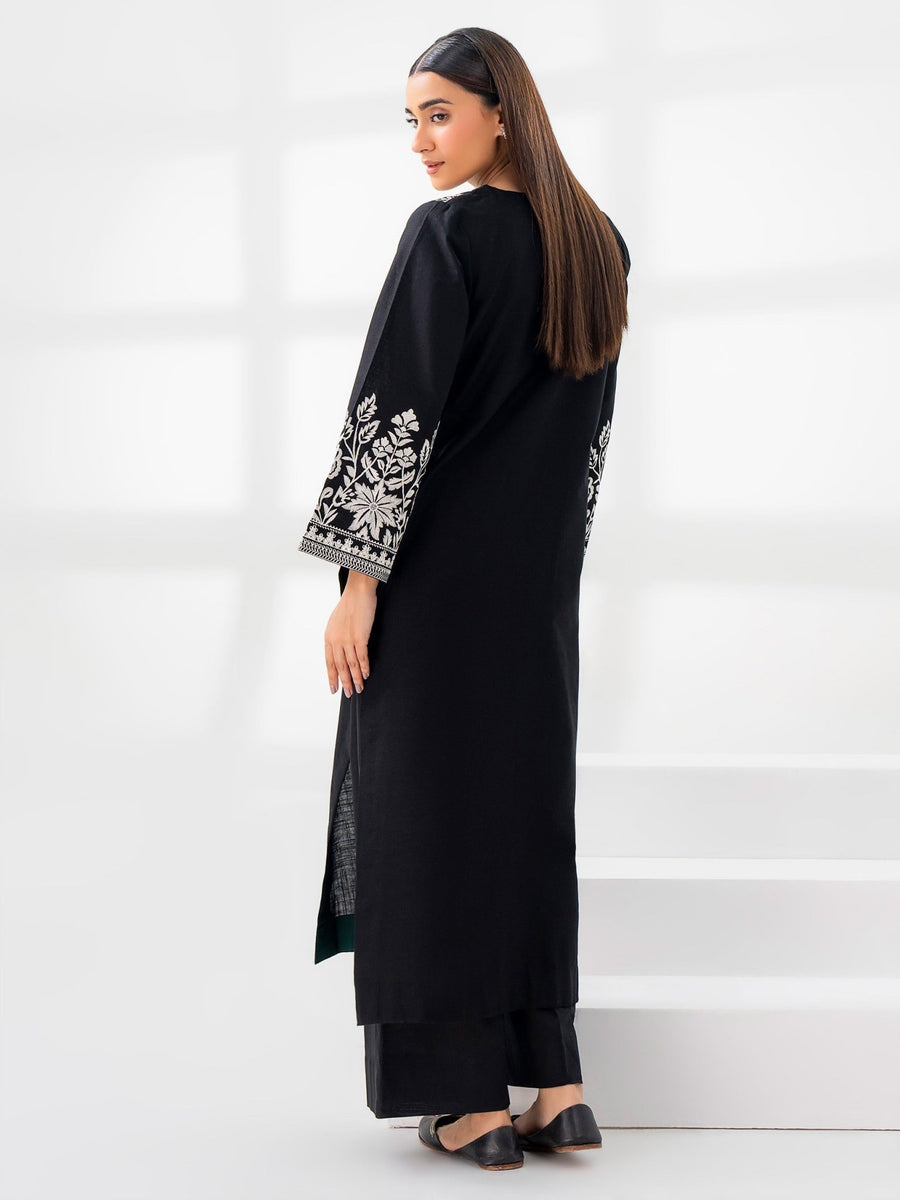Khaddar Shirt - Embroidered (Pret) - Pehnaawaa