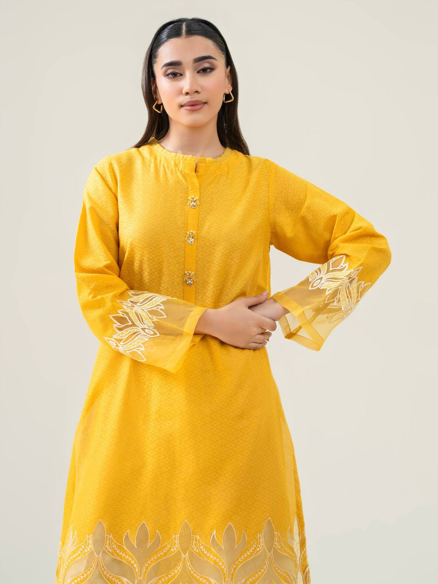 Lawn Shirt - Embroidered (Pret) - Pehnaawaa