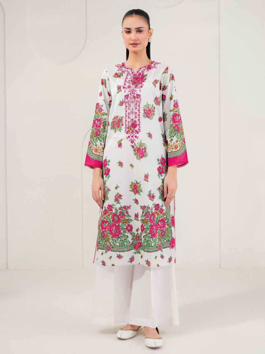 Lawn Shirt - Embroidered (Pret) - Pehnaawaa