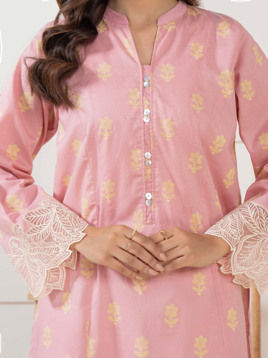Lawn Shirt - Embroidered (Pret) - Pehnaawaa