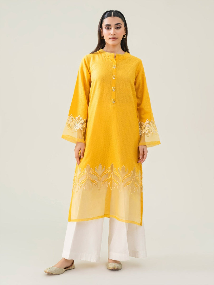 Lawn Shirt - Embroidered (Pret) - Pehnaawaa