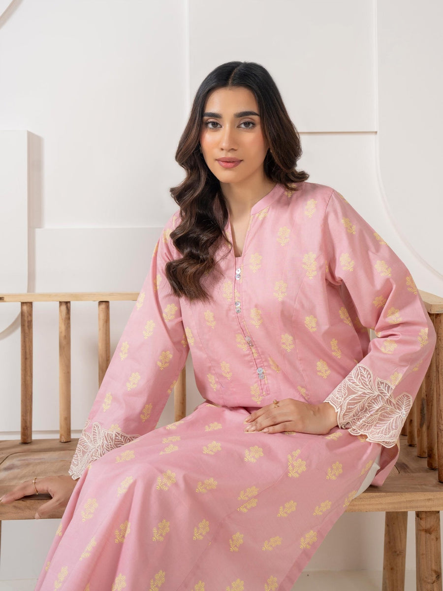Lawn Shirt - Embroidered (Pret) - Pehnaawaa