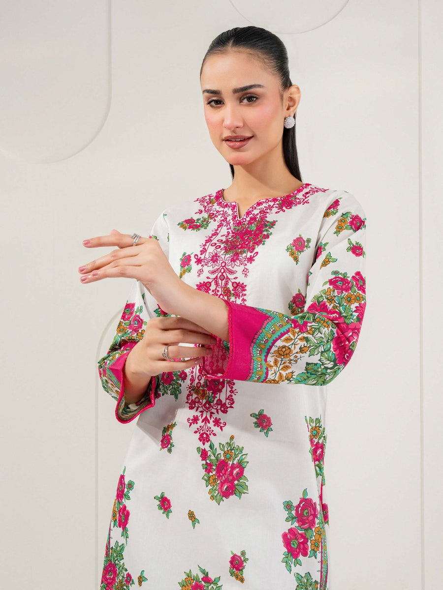 Lawn Shirt - Embroidered (Pret) - Pehnaawaa